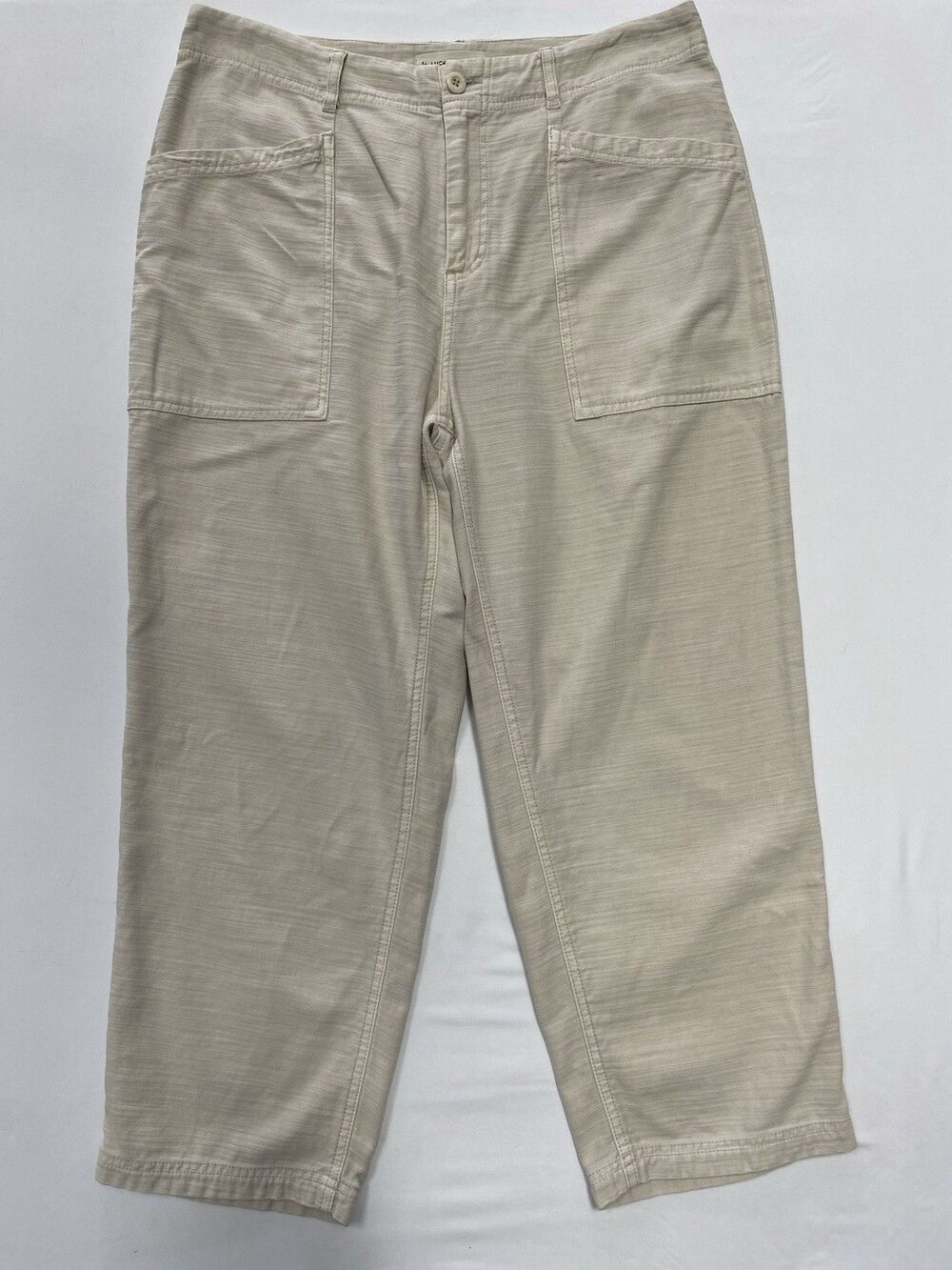 ✨ Lucky Brand Easy Pocket Utility Pant Beige Size 8 ✨